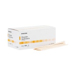 Wooden Applicator Sticks 6 Inch - Medical Grade Mixing and Application Sticks