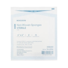 Sterile Nonwoven Gauze Sponges 2x2 - 4-Ply Medical Grade Wound Care Dressing (2400 Count)