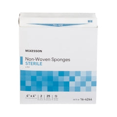 Sterile Nonwoven Gauze Sponges 2x2 - 4-Ply Medical Grade Wound Care Dressing (2400 Count)