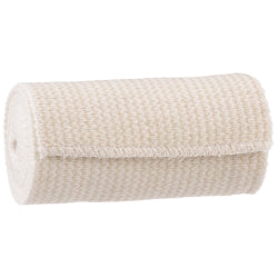 Elastic Bandage with Hook and Loop Closure - Non-Sterile Compression Wrap for Sprains, Strains & Injury Support