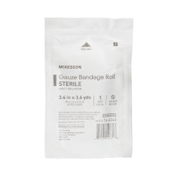 Sterile Cotton Fluff Bandage Roll - Fast-Wicking Absorbent Wound Dressing for Primary & Secondary Care