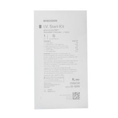 Disposable I.V. Start Kit Sterile - Complete IV Insertion Tray with Tegaderm & ChloraPrep