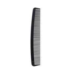 McKesson Black Plastic Hair Comb 7 Inch - Dual Teeth for Detangling & Styling