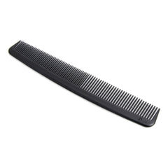 McKesson Black Plastic Hair Comb 7 Inch - Dual Teeth for Detangling & Styling