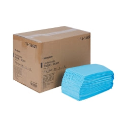 Disposable Blue Procedure Underpads - Heavy Absorbent 3-Ply Medical Bed Pads for Incontinence & Exam Tables