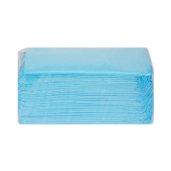 Disposable Blue Procedure Underpads - Heavy Absorbent 3-Ply Medical Bed Pads for Incontinence & Exam Tables