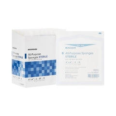 Premium Cotton Nonwoven Medical Sponges - Sterile Wound Care & Prep Pads