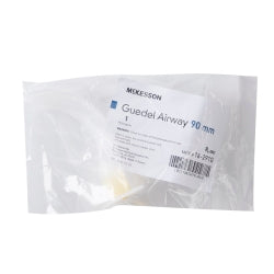 McKesson Guedel Oropharyngeal Airway 90mm - ISO Size 9 - Non-Sterile Single Patient Use