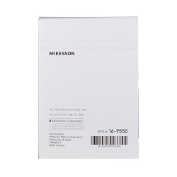 McKesson Flexible Drinking Straw - White, Individually Wrapped, Disposable, 7.75 Inch