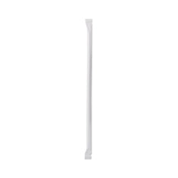 McKesson Flexible Drinking Straw - White, Individually Wrapped, Disposable, 7.75 Inch