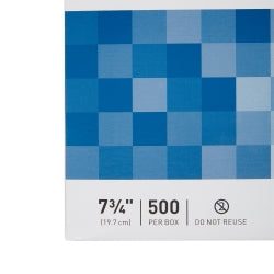 McKesson Flexible Drinking Straw - White, Individually Wrapped, Disposable, 7.75 Inch