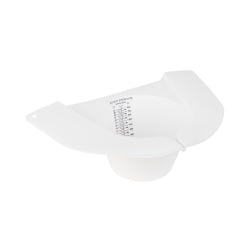 Non-Sterile Commode Specimen Collector - 27 oz / 800cc Graduated Urine Stool Collection Container