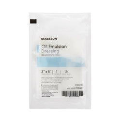 Sterile Oil Emulsion Impregnated Non-Adhering Wound Dressing - USP Petrolatum Gauze (White)