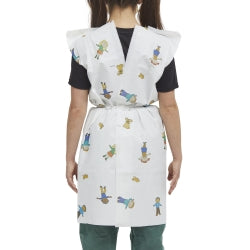 Pediatric Patient Exam Gown - Fun Kids Design, 21 x 36 Inch, Tissue/Poly/Tissue Construction