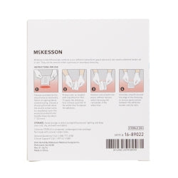 McKesson Sterile Adhesive Island Dressing - 2x2 Inch - Non-Adherent Wound Pad with Breathable Border - FSA/HSA Eligible