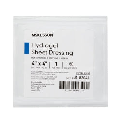 Hydrogel Sheet Dressing Square Sterile - Moisture Wound Care Treatment (2x2 & 4x4 Inch)