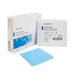 Hydrogel Sheet Dressing Square Sterile - Moisture Wound Care Treatment (2x2 & 4x4 Inch)