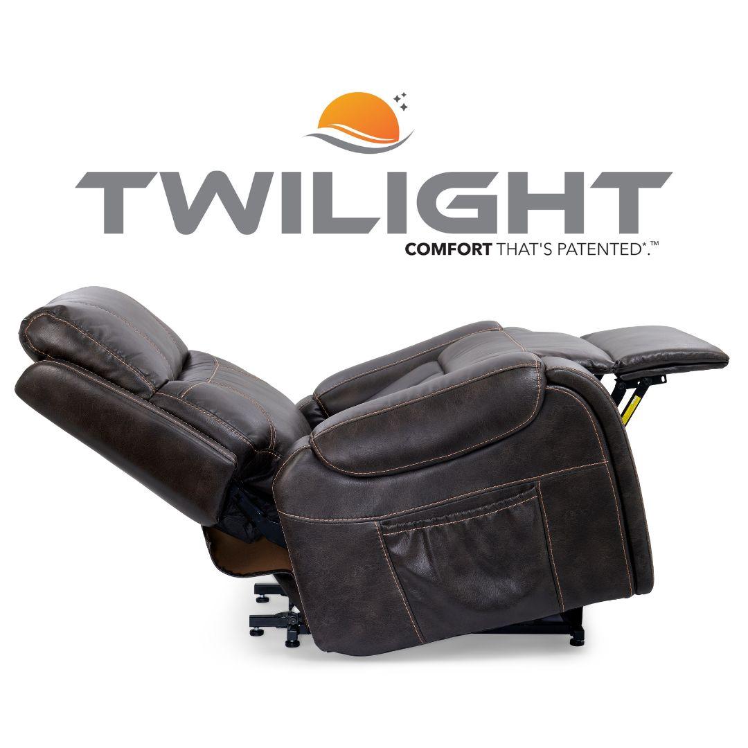 Titan PR-449 Premium Medical Recliner with Twilight Upholstery - Healthcare Treatment Chair