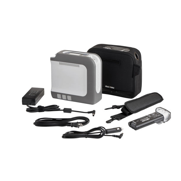 Drive Medical iGO2 Portable Oxygen Concentrator - Lightweight POC for Active Lifestyles