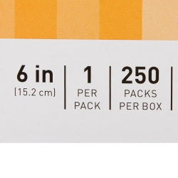 McKesson Unflavored Wooden Tongue Depressor, 6 Inch Length - Non-Sterile Medical Grade