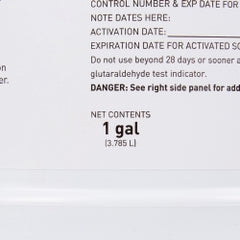 McKesson 28-Day 2.5% Glutaraldehyde Sterilizing and Disinfecting Solution - 1 Gallon High-Level Disinfectant