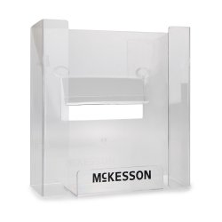 Clear Plastic Glove Box Holder - 3-Box Wall Mount Dispenser for Standard Glove Boxes