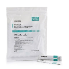 Steam Sterilization Chemical Integrator Strips - Class 5 Color Bar Indicator for All Processing Times