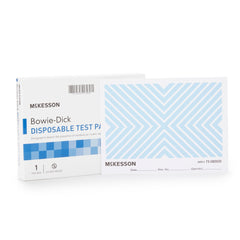 Disposable Bowie-Dick Type Test Pack for Pre-Vacuum Steam Sterilizers - Class 2 Chemical Indicator