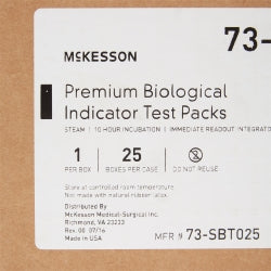 Steam Sterilization Biological Indicator Test Pack - 24 Hour Read Time, Case of 25