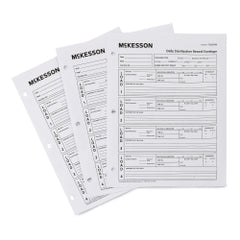 Sterilization Record Envelope - White 8.5 x 11 Inch Daily Cycle Documentation Storage