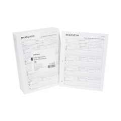 Sterilization Record Envelope - White 8.5 x 11 Inch Daily Cycle Documentation Storage