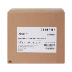 Self-Seal Sterilization Pouches - Transparent Blue Medical Instrument Bags