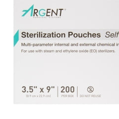 Self-Seal Sterilization Pouches - Transparent Blue Medical Instrument Bags