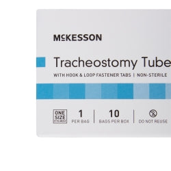 Pediatric Tracheostomy Tube Holder - Adjustable Latex-Free Neckband with Hook & Loop