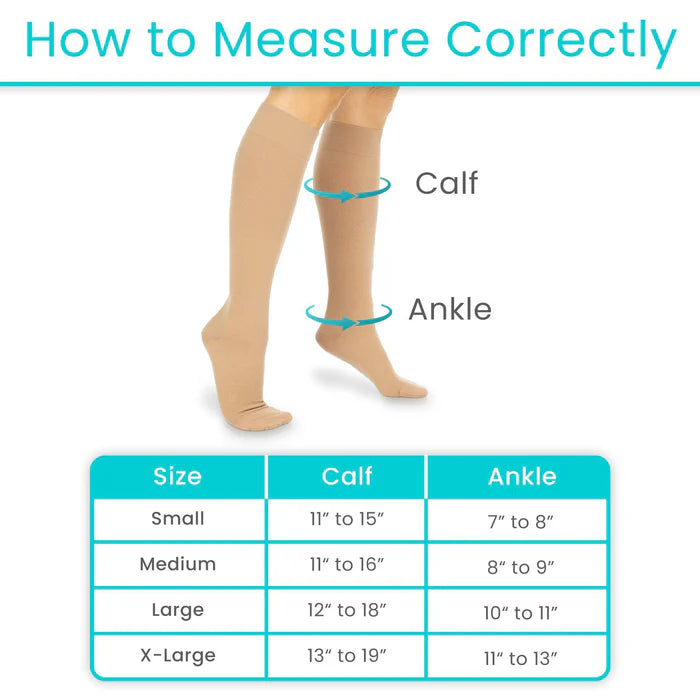 30-40mmHg Graduated Compression Stockings
