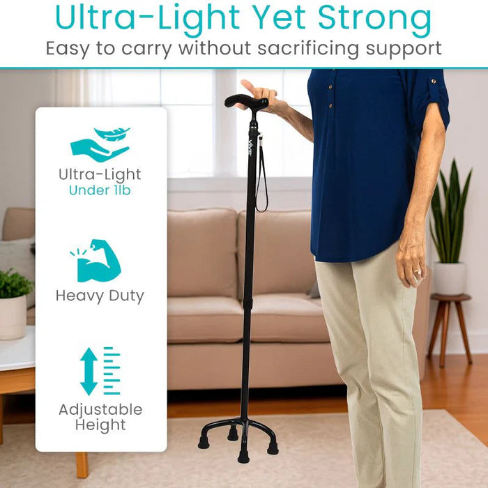 Carbon Fiber Quad Cane