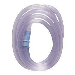 Sterile PVC Suction Connector Tubing 6 Foot - Female/Male Medical Grade Flexible Tubing