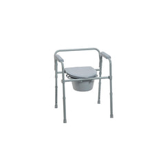 Folding Steel Commode Combo with Absorbent Commode Liners