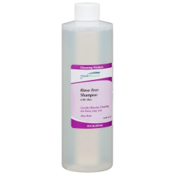 Rinse-Free Shampoo with Aloe Vera, 8 oz Bottle - No Water Required, Gentle Cleansing