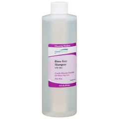 Rinse-Free Shampoo with Aloe Vera, 8 oz Bottle - No Water Required, Gentle Cleansing