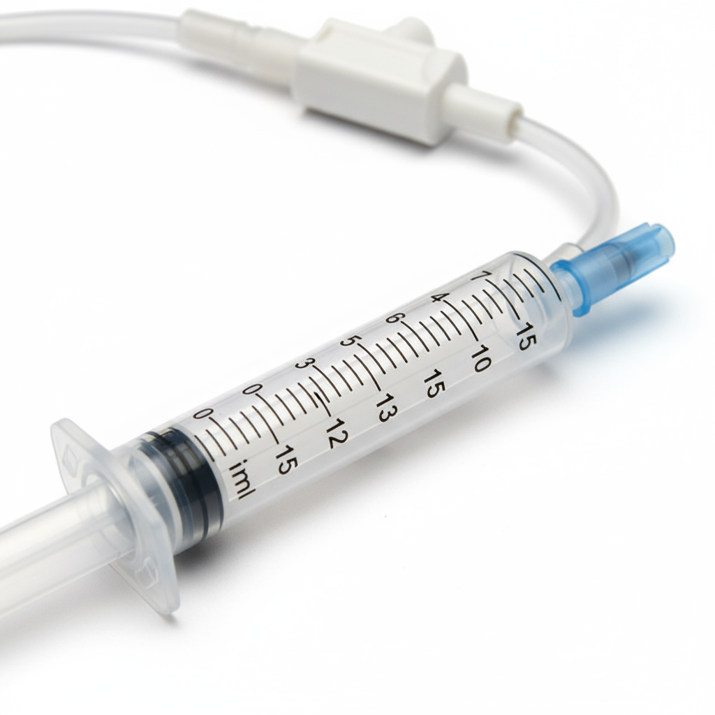 7.9mL syringe close-up