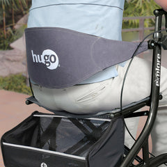 Hugo eXplore Side-Fold Rolling walker with a Seat