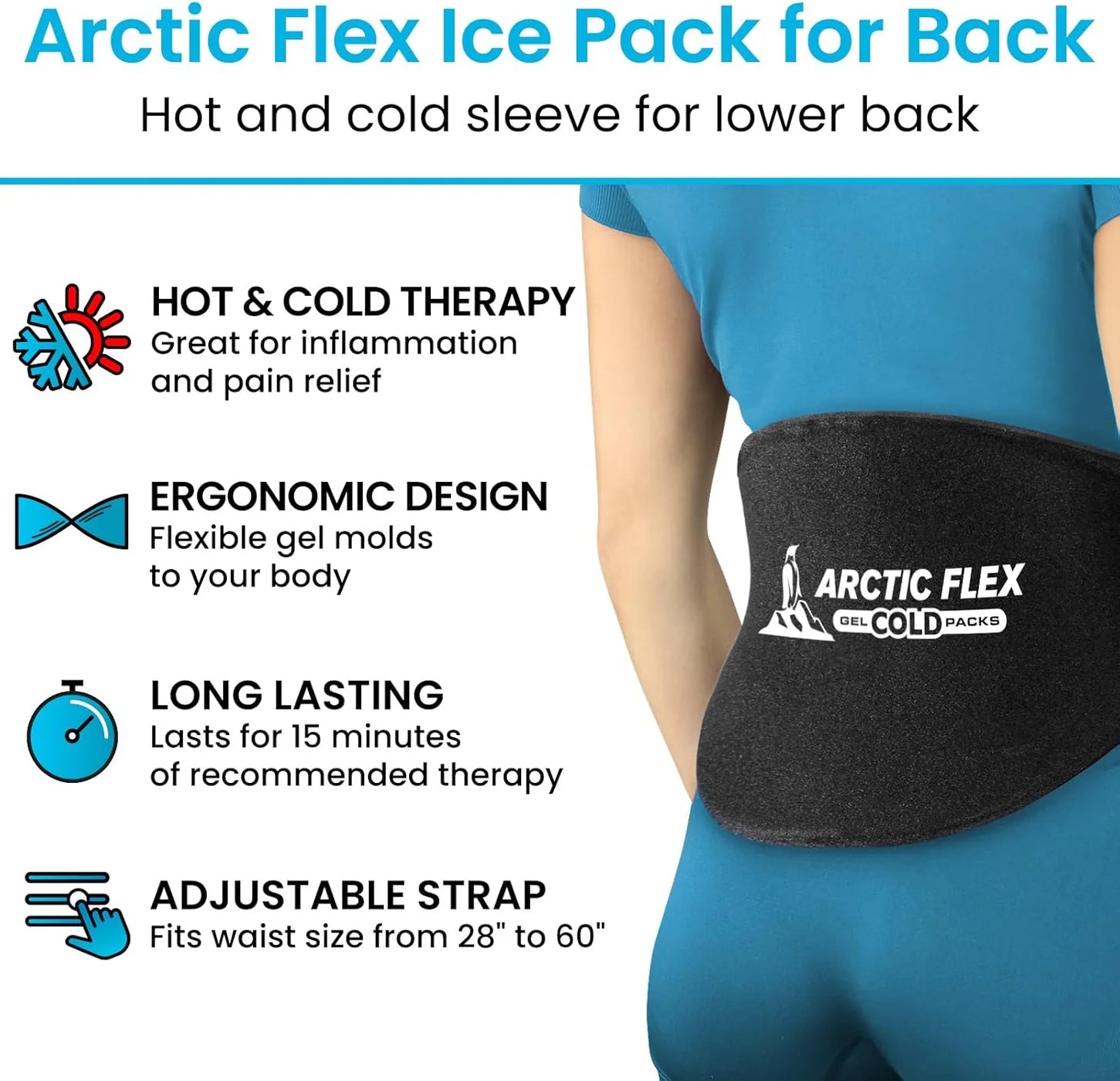Hot and Cold Back Gel Wrap