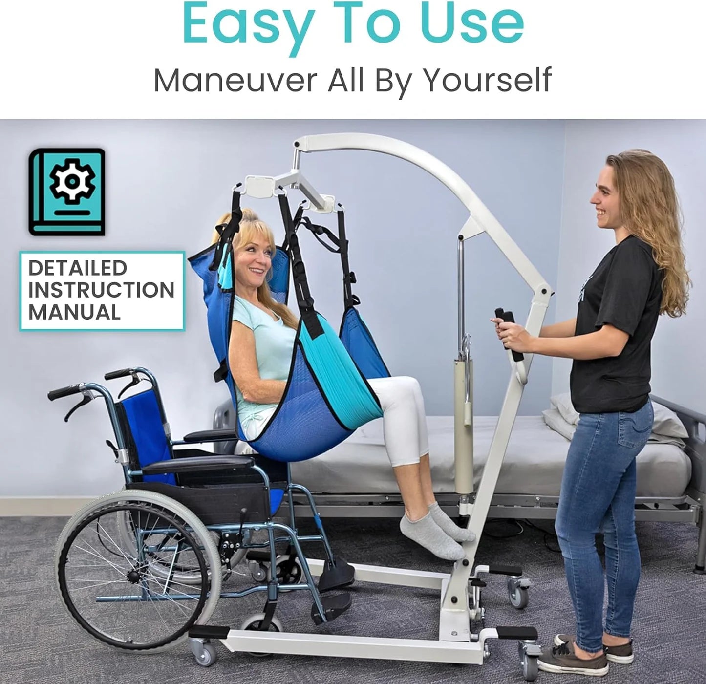 Medical Lift Hydraulic Patient Lift – Horizon Medical Equipments