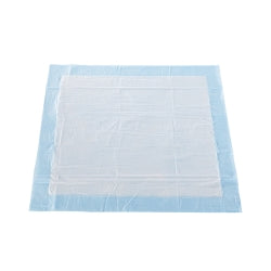 McKesson Classic Plus Underpads - Disposable Bed Pads, Light Absorbency 800g, Blue Poly Backsheet