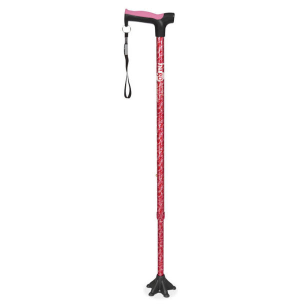 Hugo Ergonomic Derby Handle Cane, with Claw Cane Tip