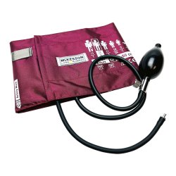 Aneroid Sphygmomanometer with Large Adult Cuff - 2-Tube Blood Pressure Monitor