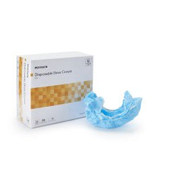 Disposable Non-Skid Shoe Covers - Blue Elastic Polypropylene Booties - Box of 50