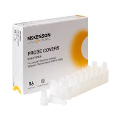 McKesson Film and Paper Tympanic Thermometer Probe Covers - Box of 96 Disposable Sheaths