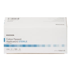 Sterile Cotton Swabstick with Plastic Shaft - Single End Medical Grade Applicator